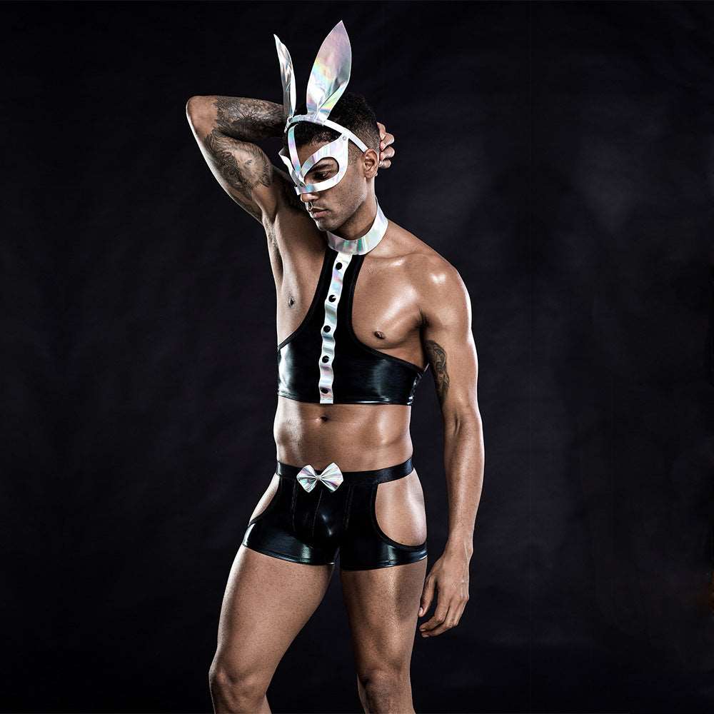 Men's Sexy Uniform European And American Sexy Rabbit Cosplay Underwear