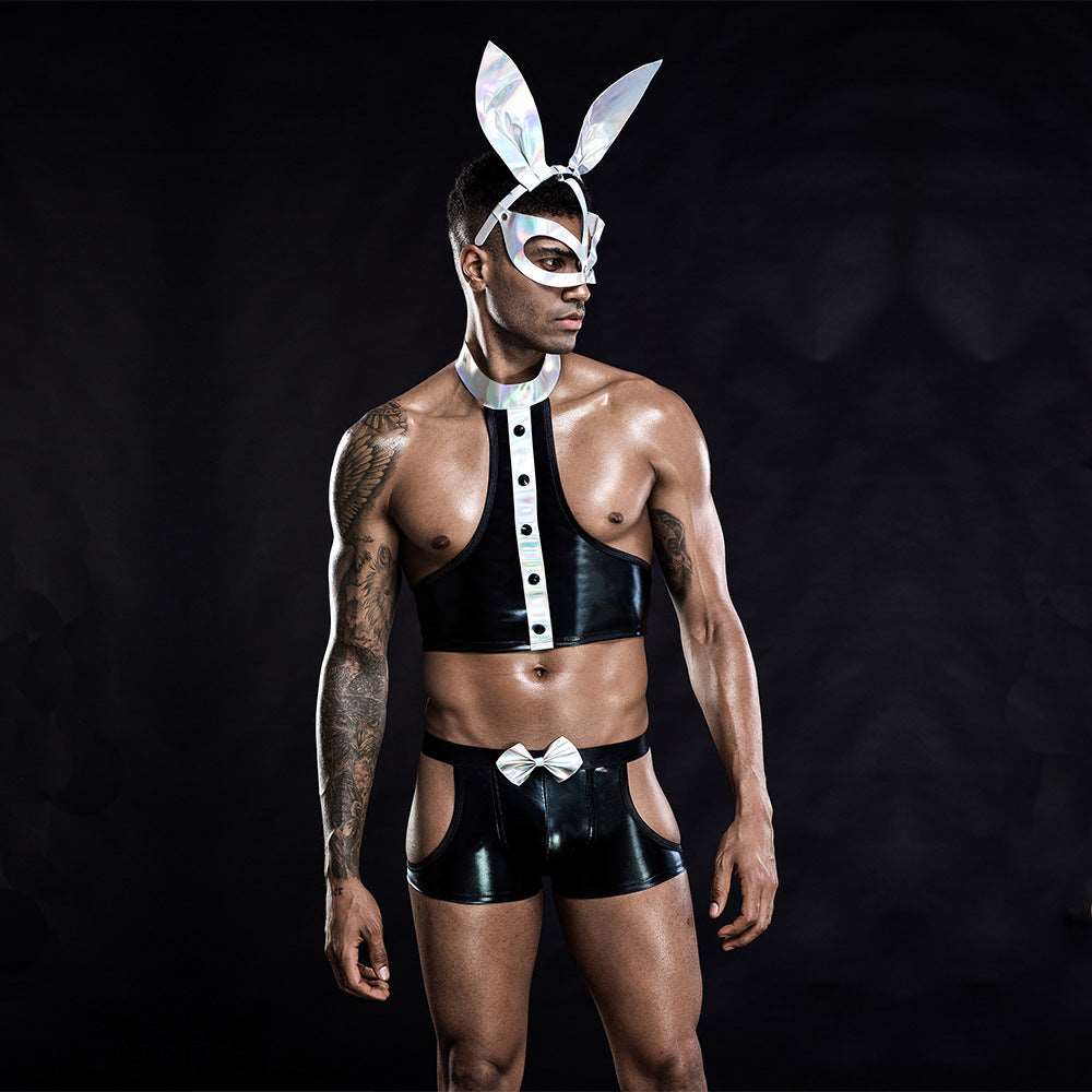 Men's Sexy Uniform European And American Sexy Rabbit Cosplay Underwear